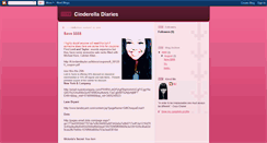 Desktop Screenshot of cinderelladiaries-mj.blogspot.com