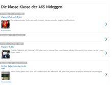 Tablet Screenshot of klasseklasse.blogspot.com