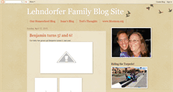 Desktop Screenshot of lehndorfer.blogspot.com