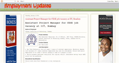 Desktop Screenshot of employmentupdates.blogspot.com