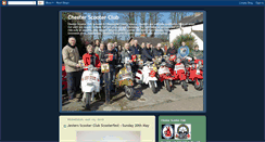 Desktop Screenshot of chesterscooterclub.blogspot.com