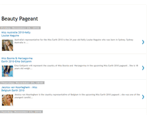 Tablet Screenshot of missuniverse2009-pageant.blogspot.com