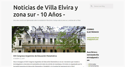 Desktop Screenshot of noticiasdevillaelvira.blogspot.com