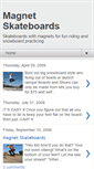 Mobile Screenshot of magnetskate.blogspot.com