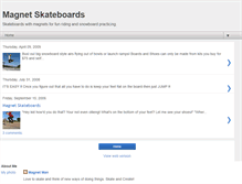 Tablet Screenshot of magnetskate.blogspot.com