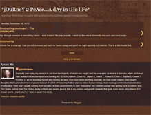 Tablet Screenshot of journey2peace.blogspot.com