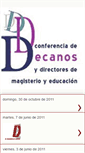 Mobile Screenshot of conferenciadecanos.blogspot.com