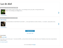 Tablet Screenshot of luz-de-abel.blogspot.com
