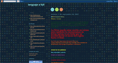 Desktop Screenshot of lenguajeatodofull7.blogspot.com