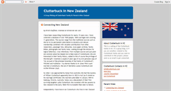 Desktop Screenshot of nzclutterbuck.blogspot.com