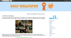 Desktop Screenshot of daily-wallpaper.blogspot.com
