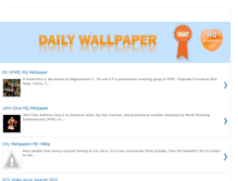 Tablet Screenshot of daily-wallpaper.blogspot.com