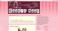 Desktop Screenshot of bookienook.blogspot.com