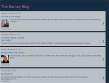 Tablet Screenshot of barneyreport.blogspot.com