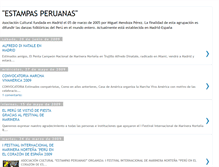 Tablet Screenshot of estampasperuanas.blogspot.com