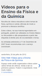 Mobile Screenshot of ensinofisicaquimica.blogspot.com