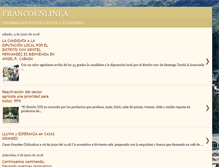 Tablet Screenshot of francoenlinea.blogspot.com