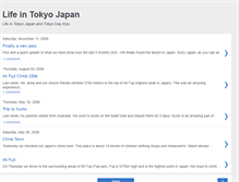 Tablet Screenshot of gilbertsintokyo.blogspot.com