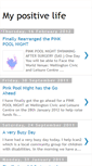 Mobile Screenshot of fee-mypositivelife.blogspot.com