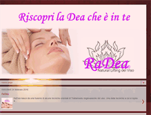 Tablet Screenshot of massaggiodelviso.blogspot.com