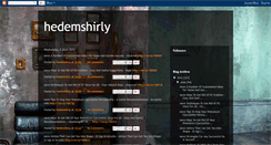 Desktop Screenshot of hedemshirly.blogspot.com