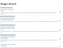 Tablet Screenshot of blogger-menarikx.blogspot.com