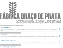 Tablet Screenshot of braco-de-prata.blogspot.com