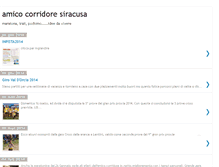 Tablet Screenshot of amicocorridoresiracusa.blogspot.com