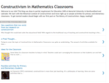 Tablet Screenshot of constructivistteaching.blogspot.com