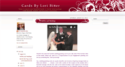 Desktop Screenshot of cardsbyloribitter.blogspot.com