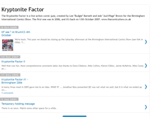 Tablet Screenshot of kryptonitefactor.blogspot.com