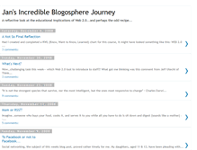 Tablet Screenshot of jansjourneysinweb20.blogspot.com
