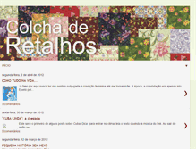 Tablet Screenshot of 4retalhos.blogspot.com