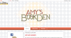 Desktop Screenshot of amysbookden.blogspot.com