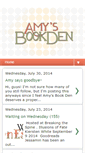 Mobile Screenshot of amysbookden.blogspot.com