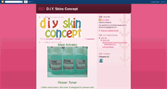 Desktop Screenshot of diyskinsconcept.blogspot.com