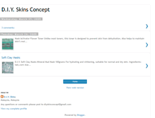 Tablet Screenshot of diyskinsconcept.blogspot.com