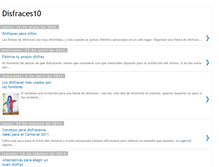 Tablet Screenshot of disfraces101.blogspot.com
