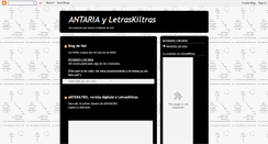 Desktop Screenshot of antaria.blogspot.com