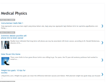 Tablet Screenshot of medicphys.blogspot.com