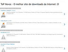 Tablet Screenshot of newtopdownloads.blogspot.com