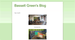 Desktop Screenshot of bassett-green.blogspot.com