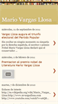 Mobile Screenshot of mariovargasllosaescritor.blogspot.com
