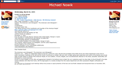 Desktop Screenshot of michaelnowik.blogspot.com
