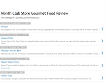 Tablet Screenshot of gourmetfoodreview.blogspot.com