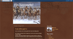 Desktop Screenshot of napoleonicmadness.blogspot.com