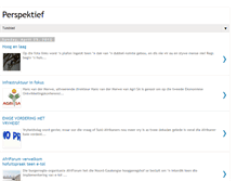 Tablet Screenshot of perspektiefblog.blogspot.com