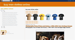 Desktop Screenshot of buymenclothesonline.blogspot.com
