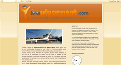 Desktop Screenshot of baplacement.blogspot.com