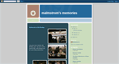 Desktop Screenshot of malmstroms.blogspot.com